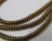 high quality bulk  3x4mm 5strands  hematite beads,round rondelle abacus  silver gold  black mixed  gemstone