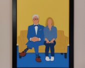 Handmade The Good Place wood wall art