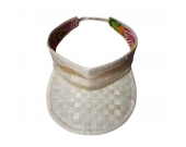 Woven visor hats for men & women adjustable