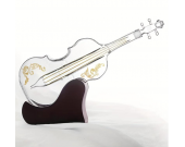 HANDMADE Elegant Violin-Shaped Glass Decanter, 33.81oz - Exquisite Handcrafted
