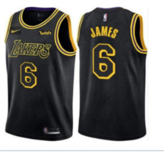 Men's Los Angeles Lakers #6 LeBron James Black The City Edition ... Men's Los Angeles Lakers #6 LeBron James Black The City Edition ...