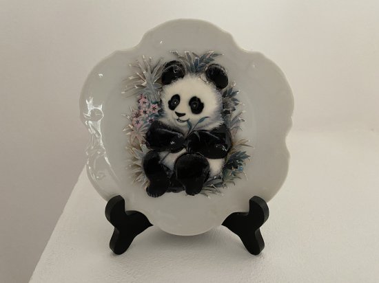 Panda Bear Decoupage