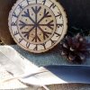 Handmade Helm of Awe Scandinavian Stave on Mulberry