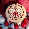 Handmade Firebird Amulet on Ash-Tree