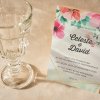 White Matte Screen Printed Wedding Invitation: Grassland