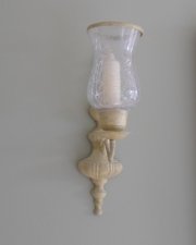 Candle Lamp Wall Dcor with Candle - Set of 2