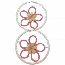 Hoop earrings | White Seashell New Style Women?s Hoop Earrings