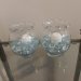 Glass Bowls with Glass Beads & Candles - Set of 2 - Cherub Sculptures Not Included