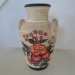 Clay Vase with Painted Artwork