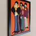Handmade The Beatles, Yellow Submarine wood wall art