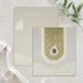 Shell Grey Matte Embossed Wedding Invitation