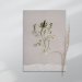 Off-White Floral Themed - Foil Stamped Wedding Card