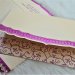 Ivory Shimmery Foil Stamped Wedding Invitation