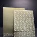Green Shimmery Floral Themed - Screen Printed Wedding Invitation