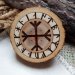 Handmade Helm of  Awe Scandinavian Stave on Poplar